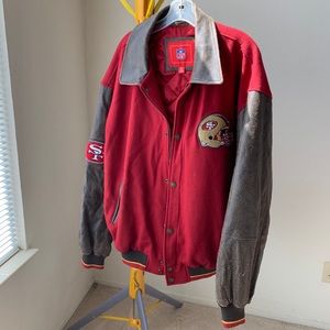 Authentic NFL Jacket: SF 49ers